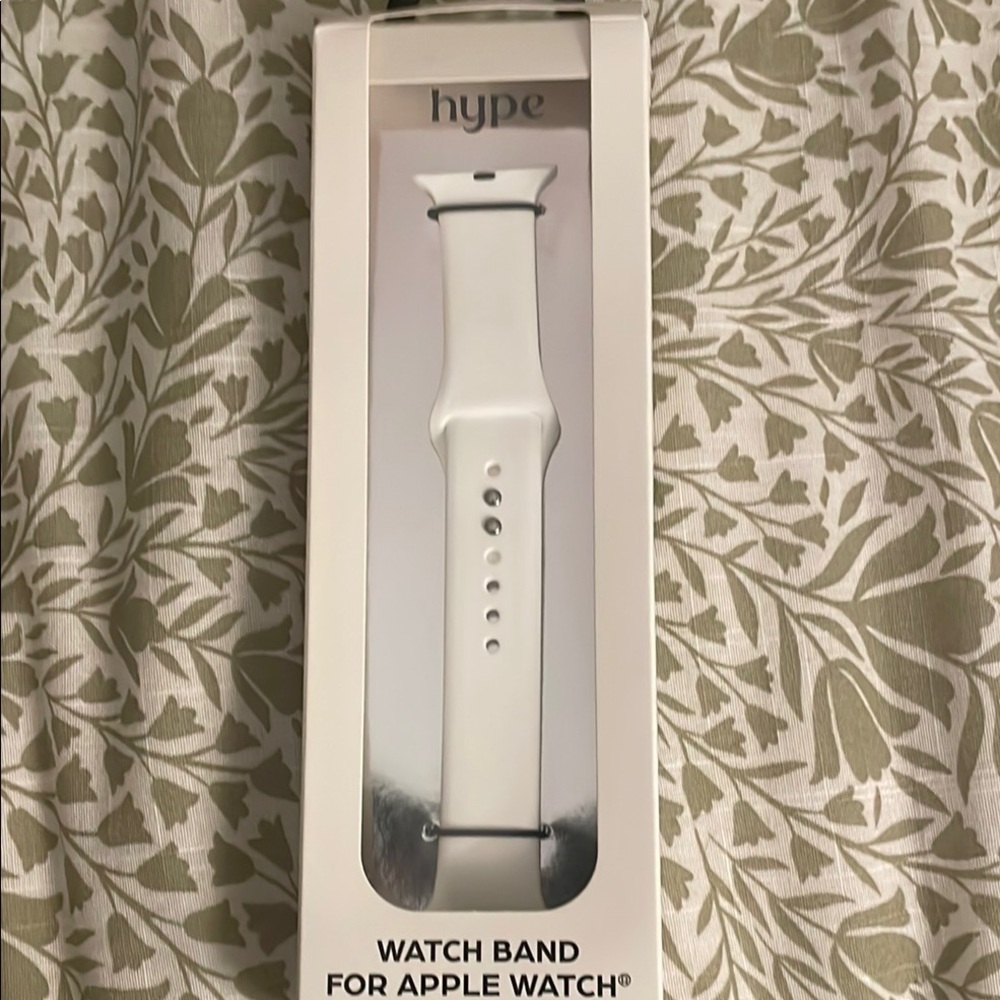 Hype White Smartwatch Band for Apple Watch